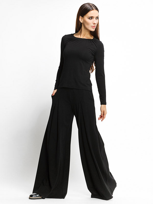 Lega viskozinės kelnės "Brooklyn Black"