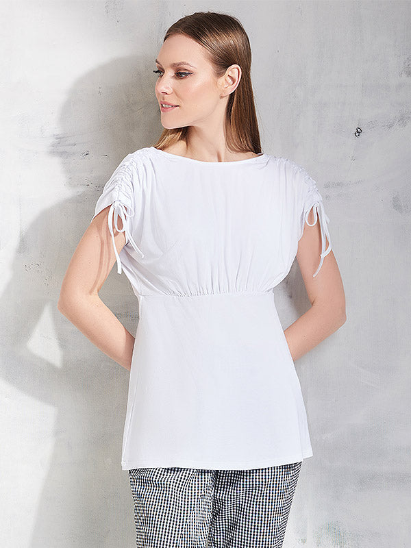 Lega viskozinė tunika "Afia White"