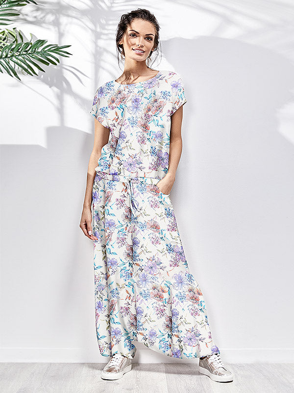 Lega sijonkelnės "Primera Beige - Multicolor Flower Print"