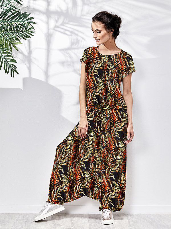 Lega viskozinės sijonkelnės "Primera Fern Print"