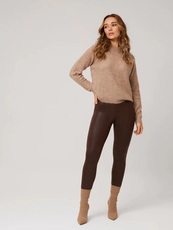 Ysabel Mora odos imitacijos termo leginsai "Nadia Purple"