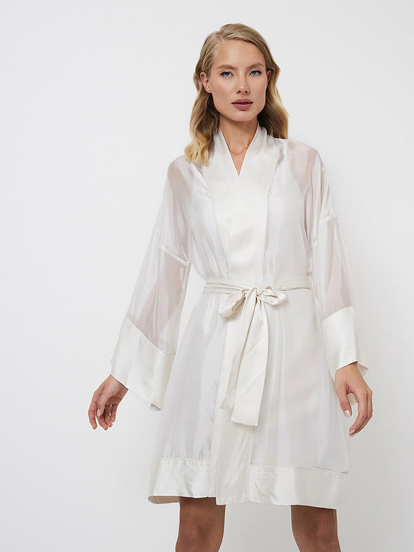 Aruelle perregimas chalatas "Aphrodite White"