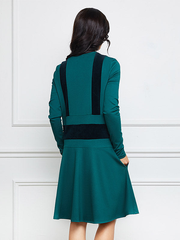 Lega suknelė "Lynette Dark Green"