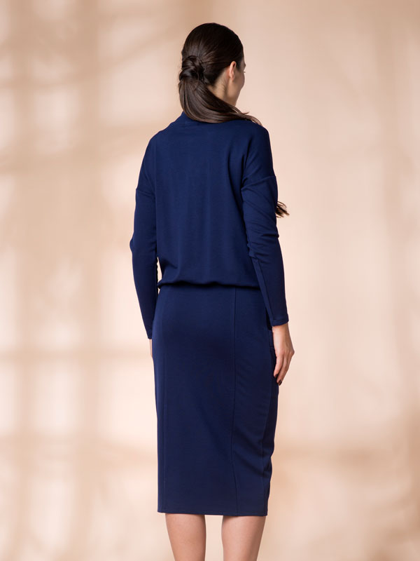 Lega viskozinis sijonas "Miranda Blue"