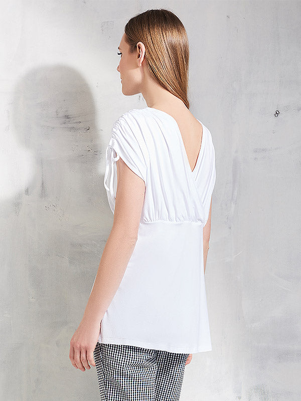 Lega viskozinė tunika "Afia White"