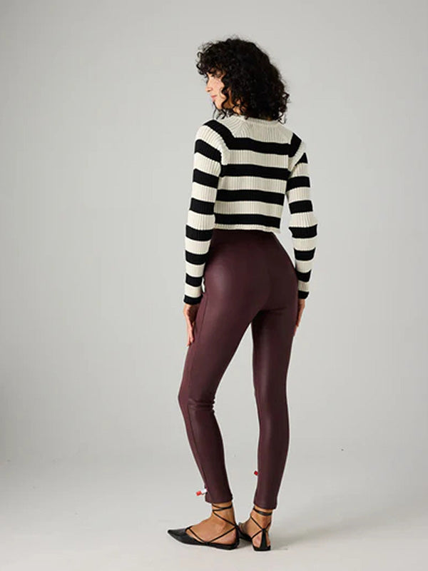 Ysabel Mora odos imitacijos termo leginsai "Nadia Purple"