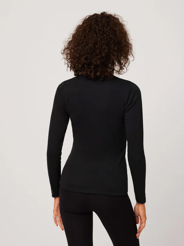 Ysabel Mora marškinėliai ilgomis rankovėmis "Vanga Black"