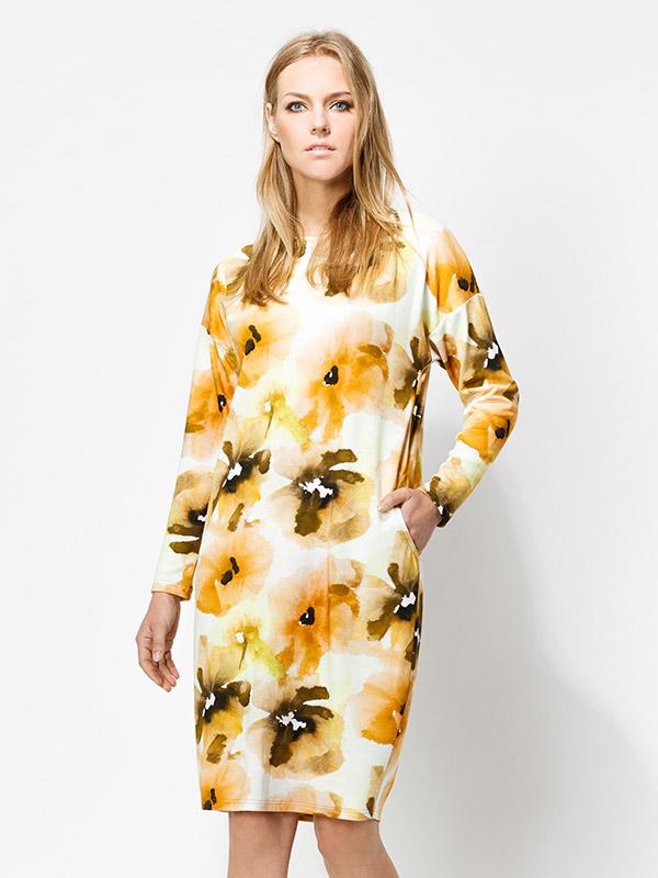 Lega viskoosist kleit "Gitana Flower Print"