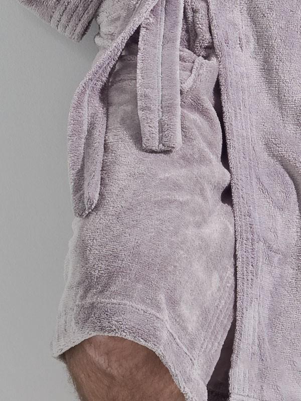 L&L kapuutsiga hommikumantel "Iwo Grey"