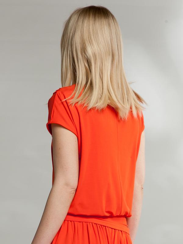 Lega вискозная блузка "Gwyneth Orange"