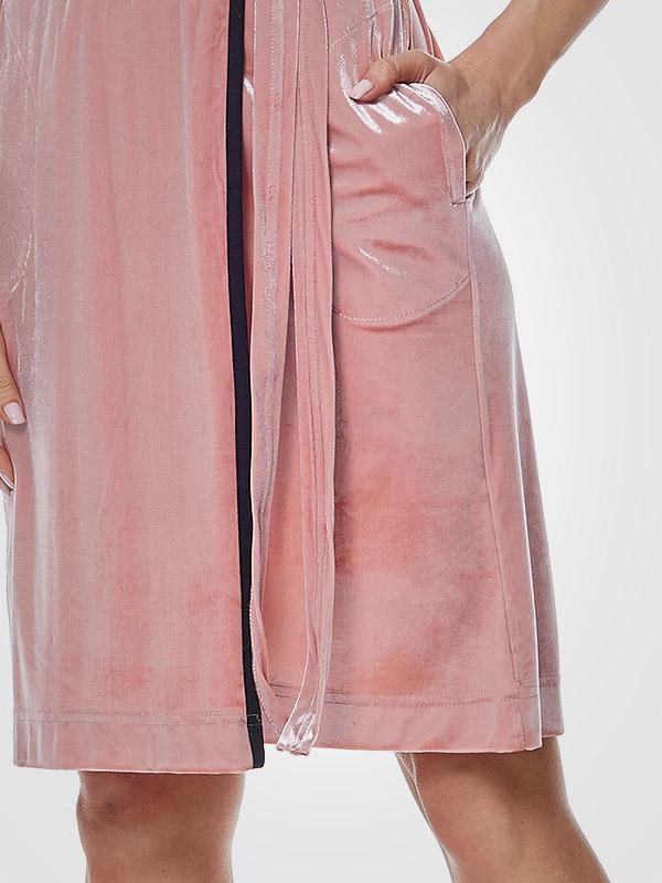 L&L sametine hommikumantel "Athena Pink"