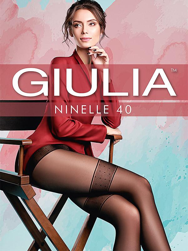 Giulia sukaimitatsiooniga sukkpüksid "Ninelle N.1 40 Den Nero"
