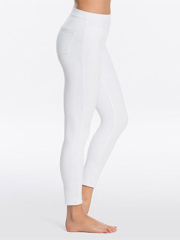 Spanx korrigeerivad teksapüksid-retuusid "Jean-ish® Ankle White"