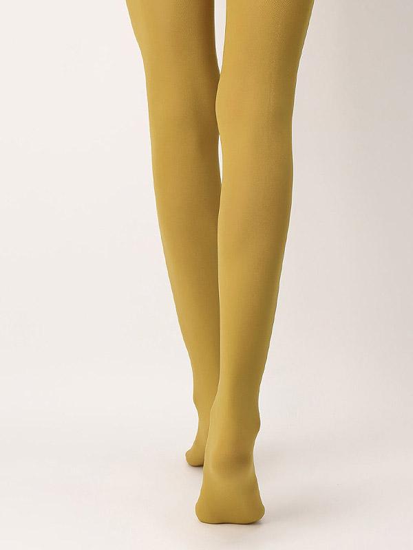 Oroblu läbipaistmatud matid sukkpüksid "All Colors 50 Den Mustard"