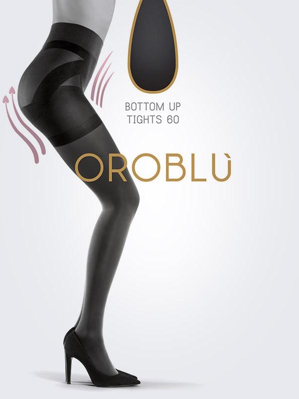 Oroblu tuharaid vormivad läbipaistmatud sukkpüksid "Shock Up 60 Den Black"