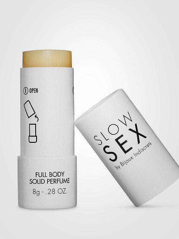 Bijoux Indiscrets tahked parfüümid intiimsete piirkondade jaoks "Slow Sex Solid Perfume Coconut"