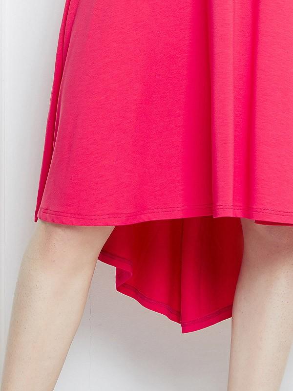 Lega вискозное платье "Elin Coral Red"