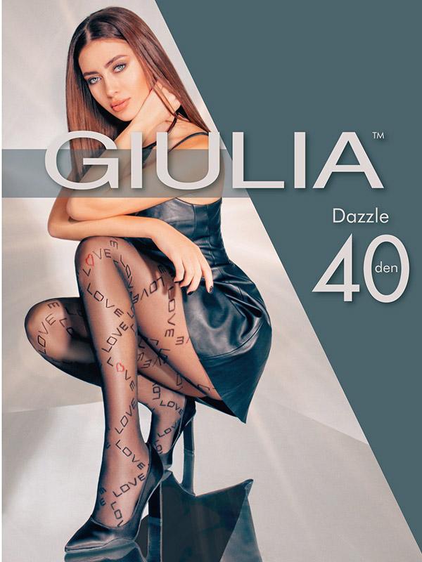 Giulia mustriga sukkpüksid "Dazzle N.2 40 Den Nero"