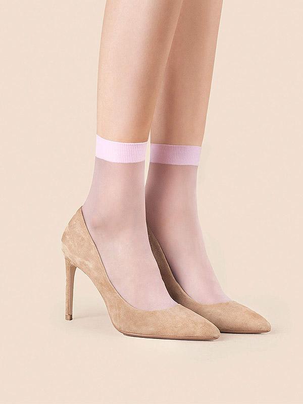 Fiore 2 paari sokkide komplekt "So Sweet 20 Den Pink"