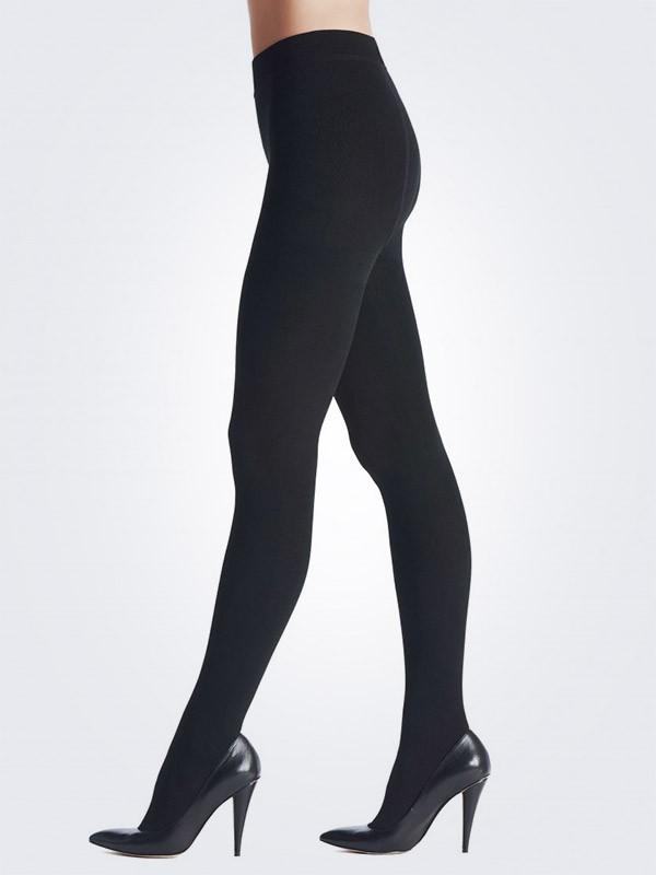 Oroblu läbipaistmatud soojad sukkpüksid "Warm & Soft 100 Den Black"