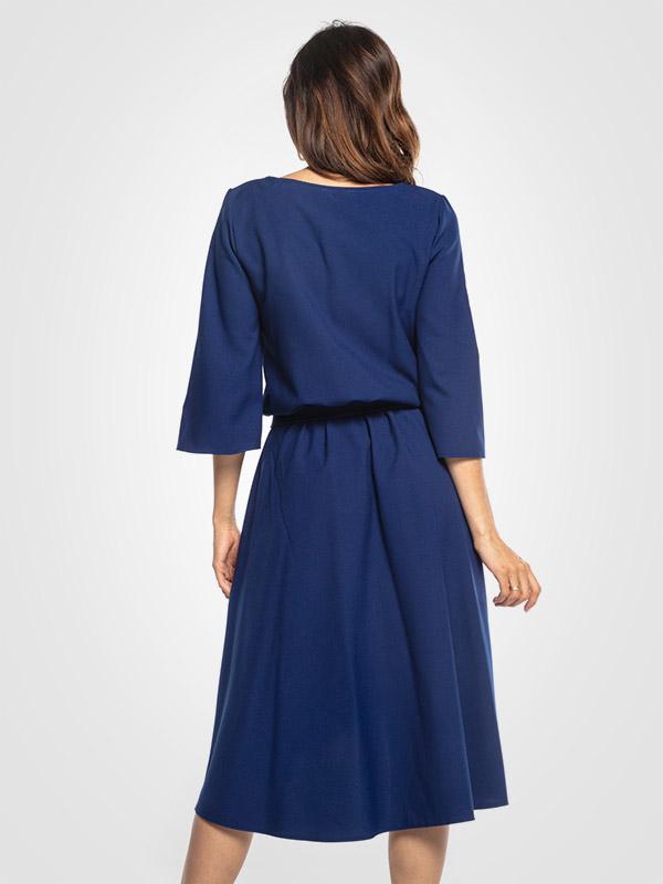 Tessita асимметричное платье на ремешке "Neila Blue"