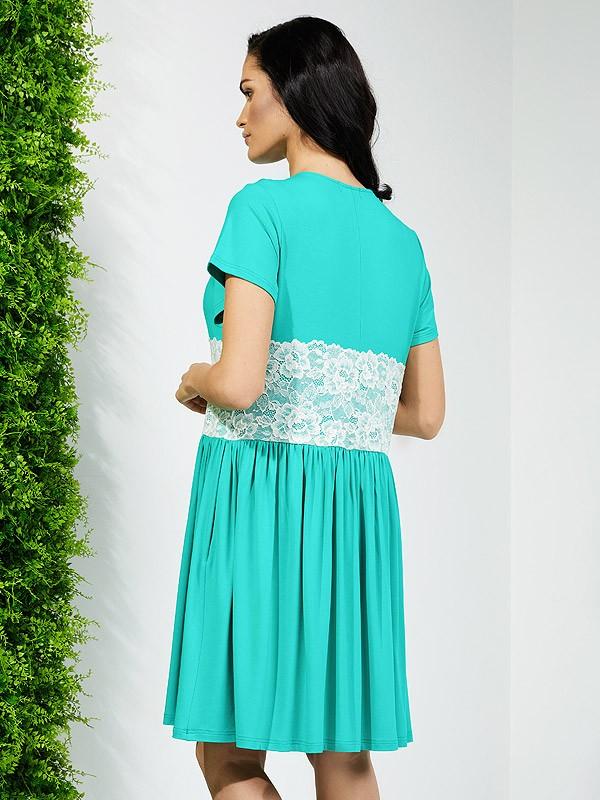 Lega вискозное платье "Lantana Deep Green"
