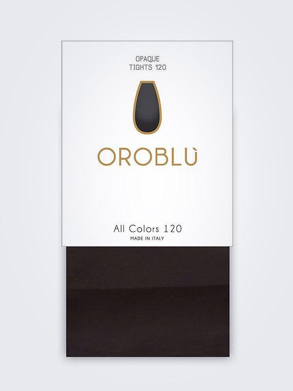 Oroblu läbipaistmatud matid sukkpüksid "All Colors 120 Den Black"