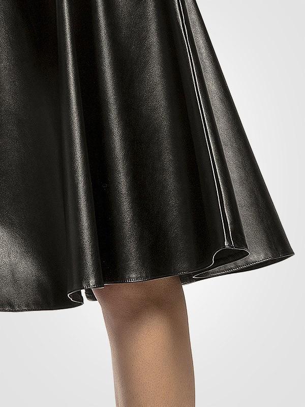 Tessita юбка из эко кожи "Kirsti Black"