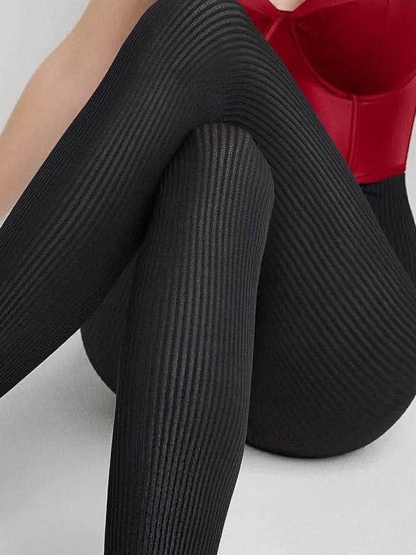 Marilyn 3D-mikrofiibrist sukkpüksid "Diana X04 60 Den Black"