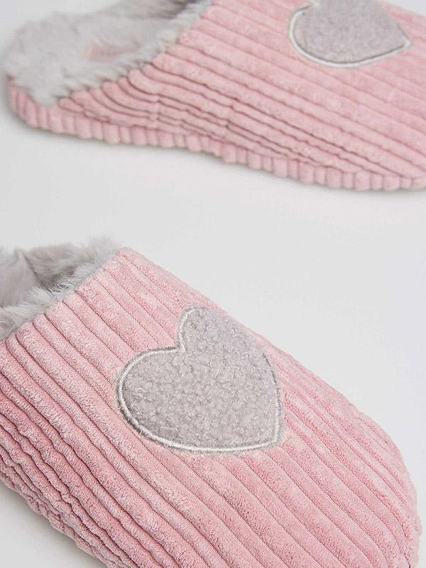 Ysabel Mora sussid "Sweet Heart Dusty Pink - Grey"