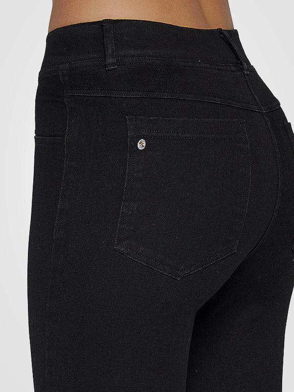 Ysabel Mora Swarovski kristallidega tuharaid tõstvad teksad "Imelda Push-Up Black Jeans"