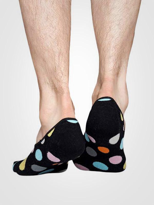 Happy Socks 3 paari unisex sokkide komplekt "Dots Black - Light Blue - Multicolor"