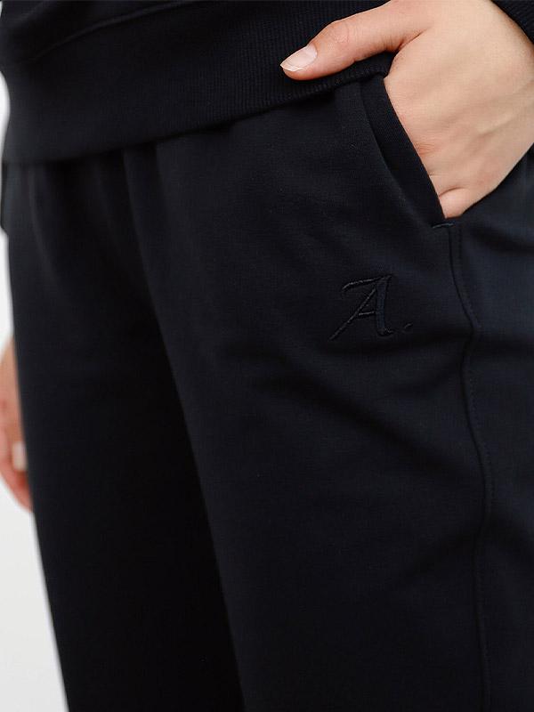 Atella спортивные штаны из органического хлопка "Mili Black"