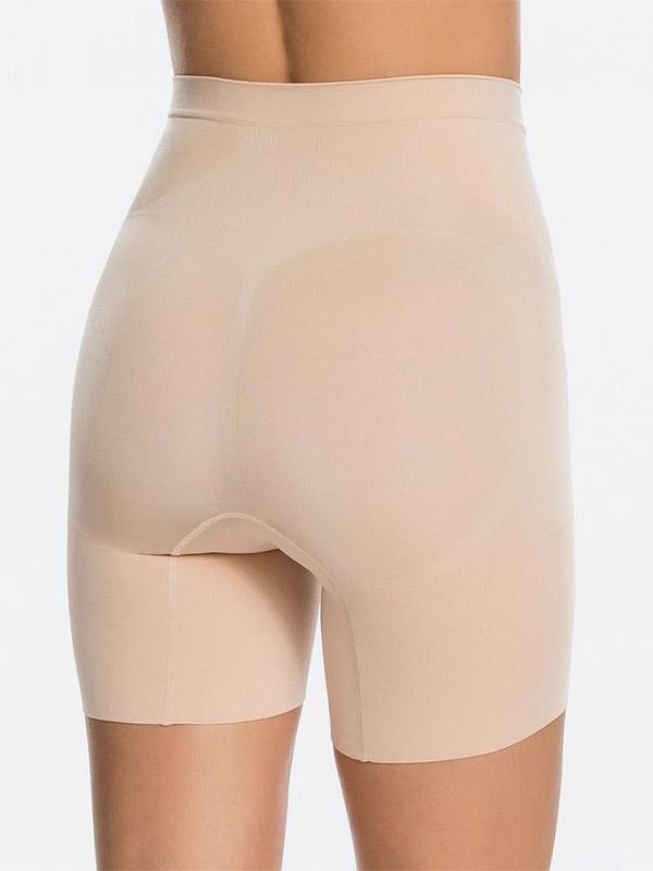 Spanx сильно формирующие шорты "OnCore Mid-Thigh Nude"