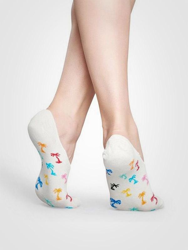 Happy Socks унисекс подследники "Palms Ecru - Multicolor"