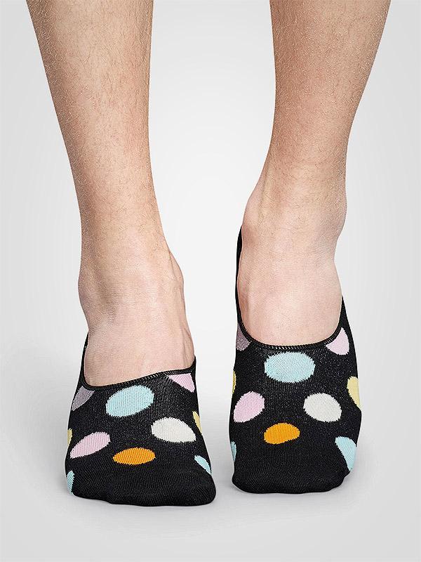Happy Socks 3 paari unisex sokkide komplekt "Dots Black - Light Blue - Multicolor"