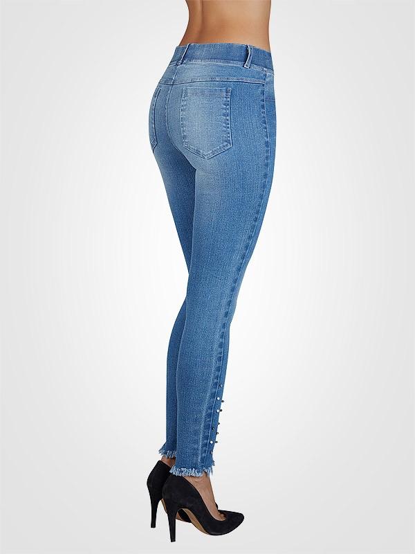 Ysabel Mora tuharaid tõstvad püksid "Neyla Push-Up Light Blue Jeans"