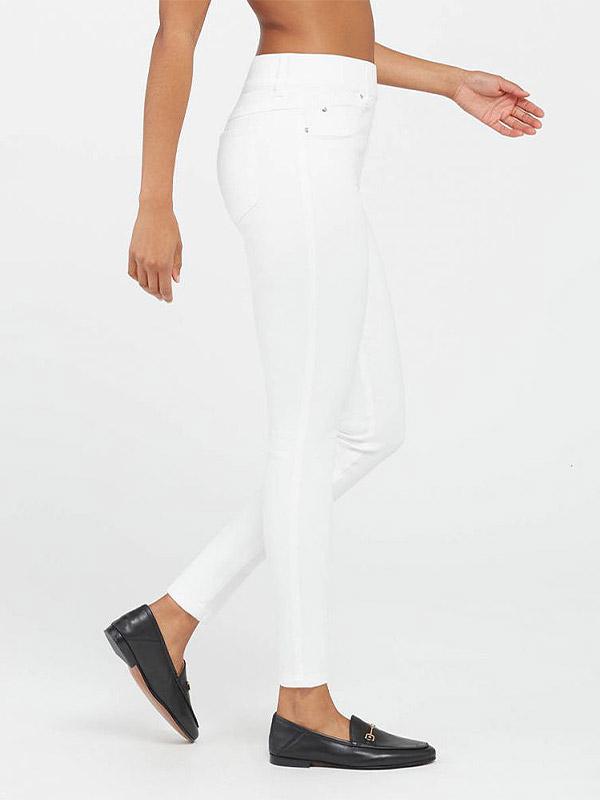 Spanx корректирующие джинсы-леггинсы "Ankle Skinny White"