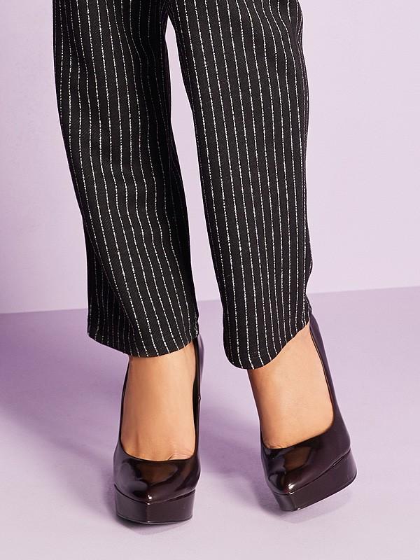 Lega брюки "Benson Black - White Stripes"