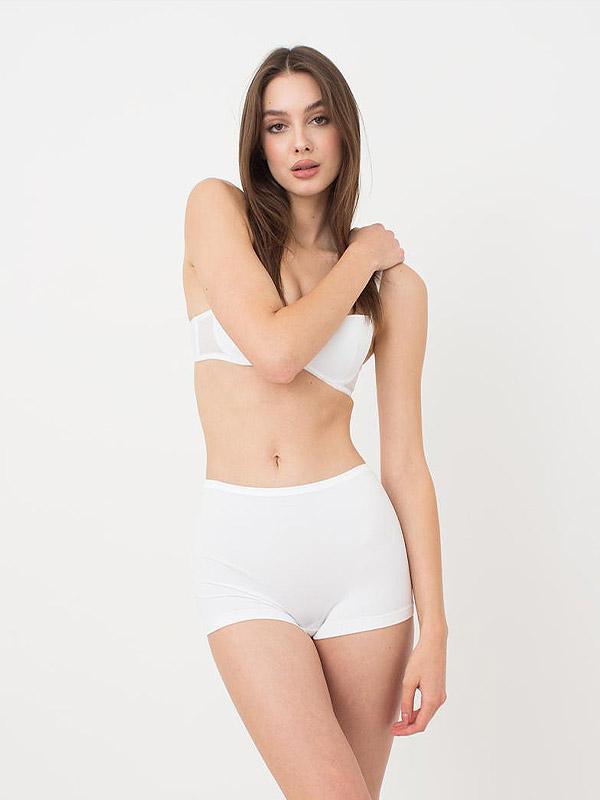 Giulia õmblusteta aluspüksid lühikesed püksid "Liberta White"