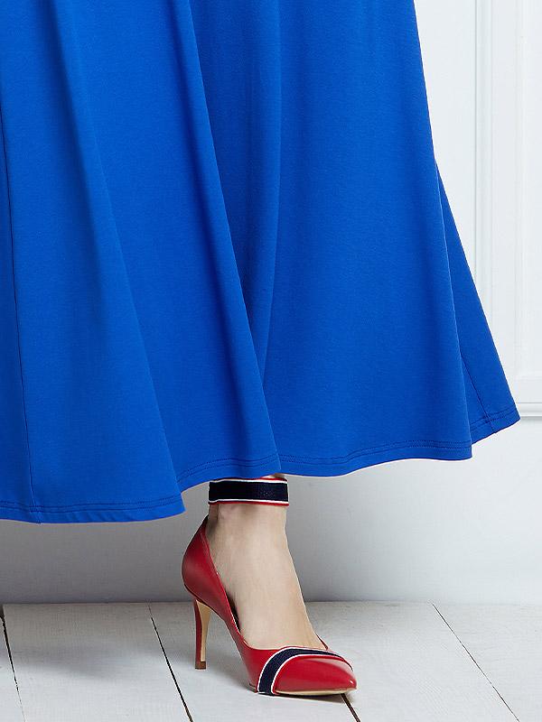 Lega вискозное платье "Vera Blue"