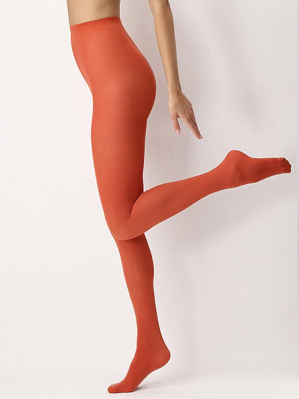 Oroblu läbipaistmatud matid sukkpüksid "All Colors 50 Den Orange"