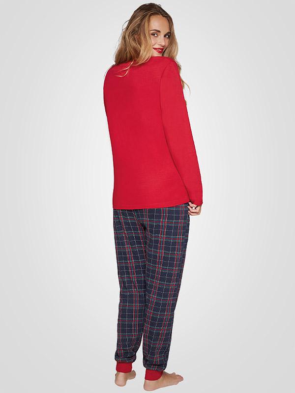 Muydemi puuvillane pidžaama "Anita Red - Navy - Multicolor"