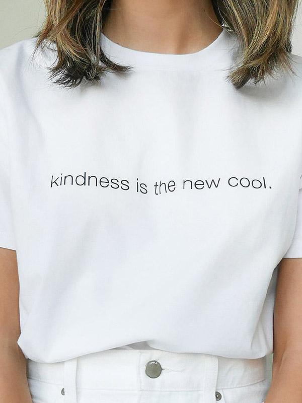 Atella хлопковая футболка "Kindness White"