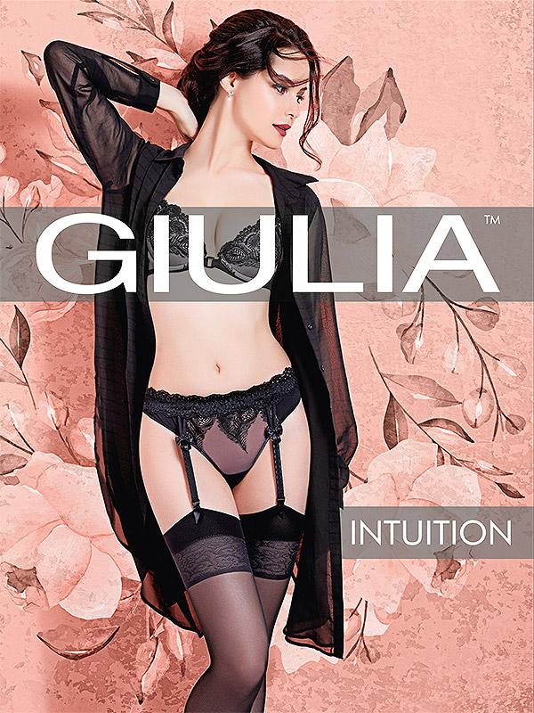Giulia sukad sukahoidjaga kandmiseks "Intuition N.1 20 Den Nero"