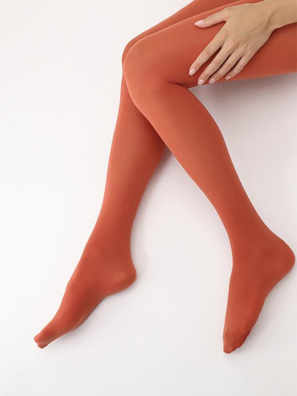 Oroblu läbipaistmatud matid sukkpüksid "All Colors 50 Den Orange"
