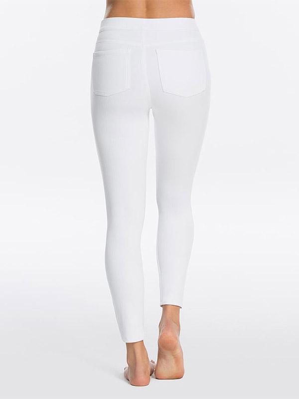 Spanx korrigeerivad teksapüksid-retuusid "Jean-ish® Ankle White"