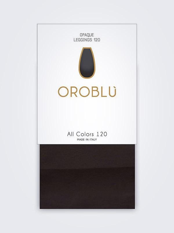 Oroblu непрозрачные матовые леггинсы "All Color 120 Den Black"