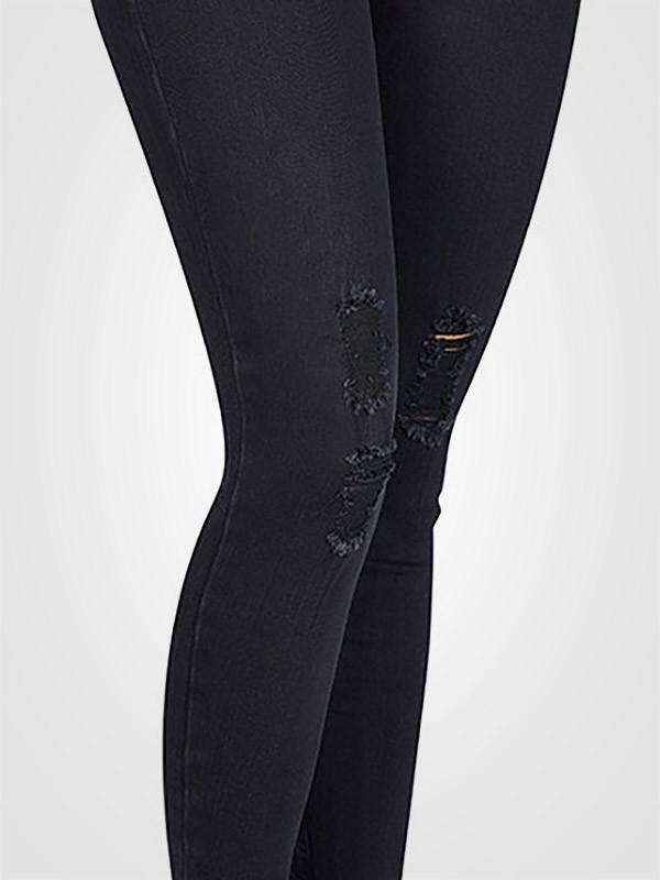 Ysabel Mora tuharaid tõstvad püksid "Taya Push-Up Black Jeans"