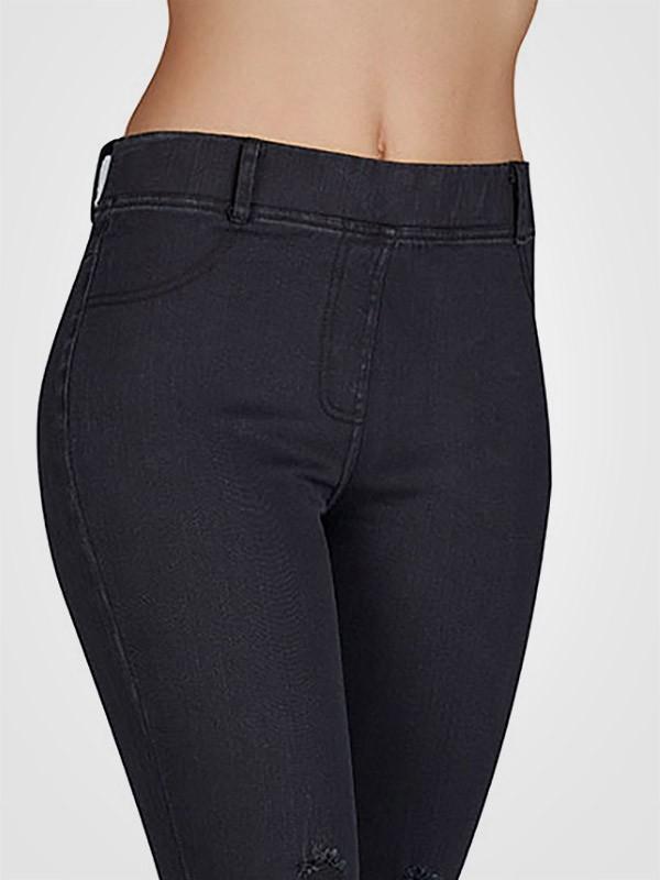 Ysabel Mora tuharaid tõstvad püksid "Taya Push-Up Black Jeans"